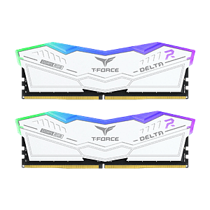 Team Group Delta RGB 96GB 2x48GB  Memoria RAM DDR5 6800MHz CL36 Blanca