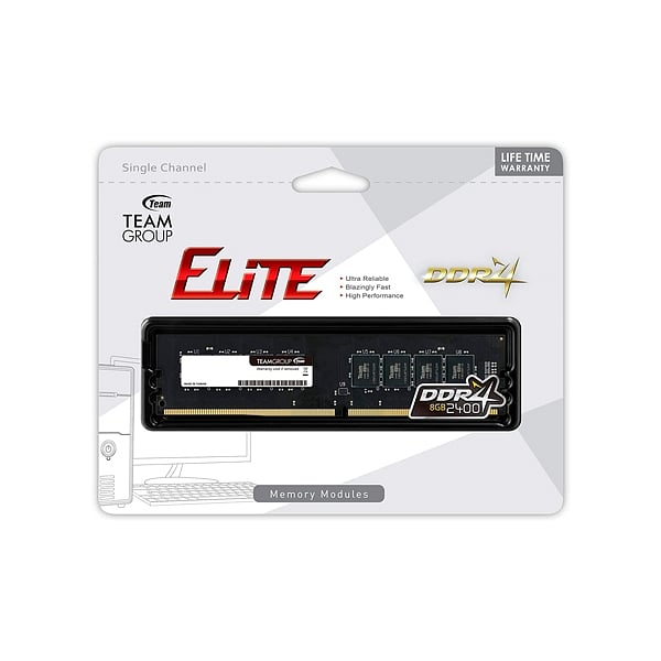 Team Group Elite DDR4 8GB 2400MHz  Memoria RAM