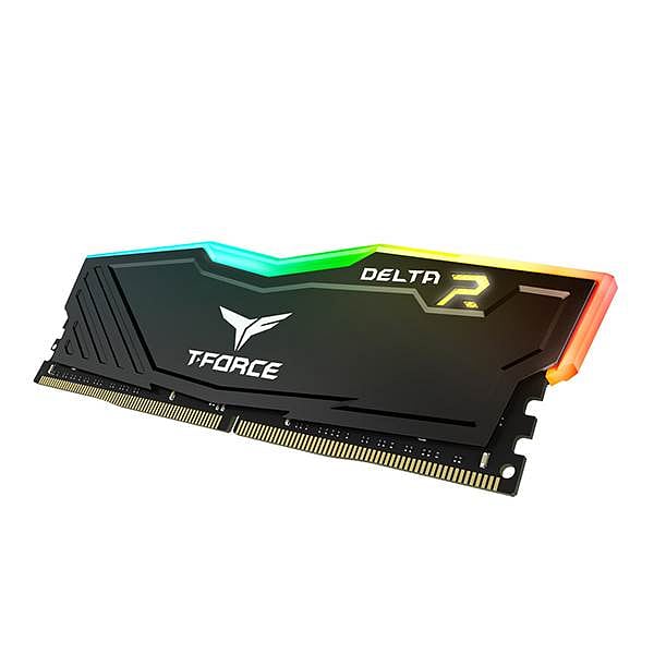 Team Group Delta DDR4 8GB PC425600 3200Mhz RGB Negra C16  Memoria RAM