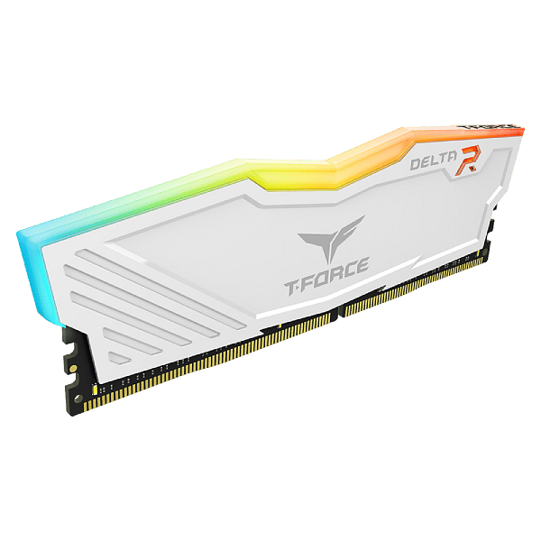 Team Group Delta RGB 16GB 2x8GB  RAM DDR4 3200MHZ CL16 Blanca