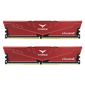 Team group Vulcan Z 32GB 2x16GB  Memoria RAM DDR4 3600MHZ Roja CL18