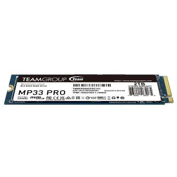 Team Group MP33 Pro 1TB  SSD M2 PCIe3 NVME