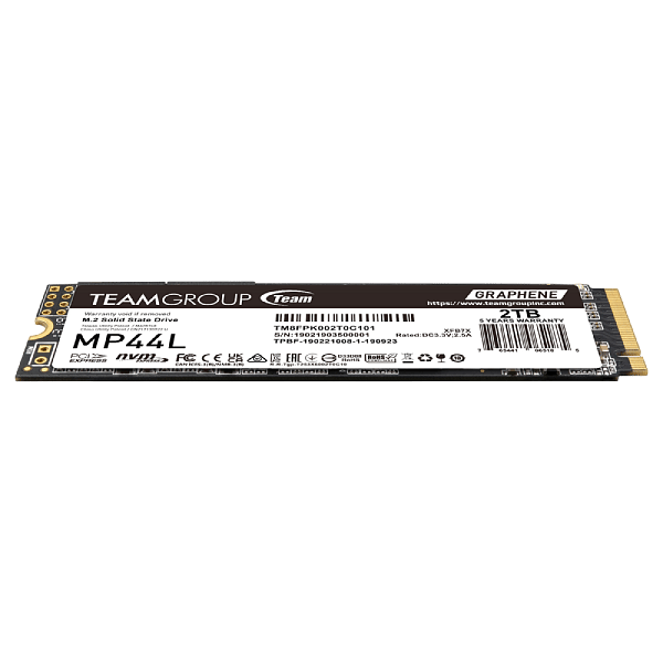 Team Group MP44L 2TB  SSD M2 PCIe Gen4x4 NVMe