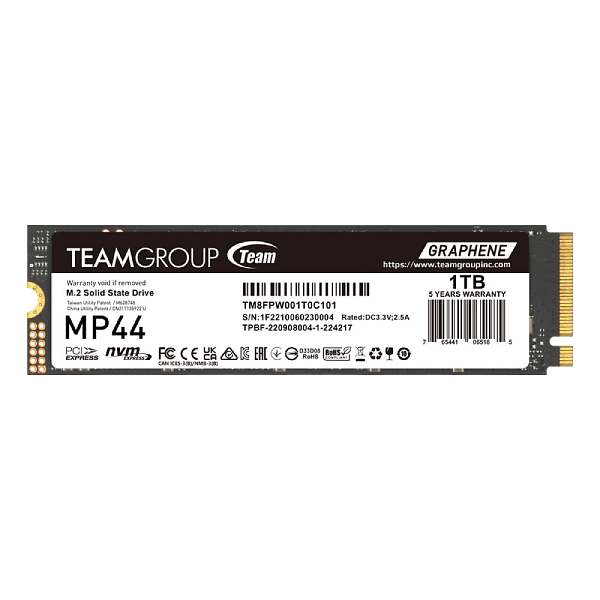 Team Group MP44 1TB   SSD M2 PCIe Gen4x4 NVMe