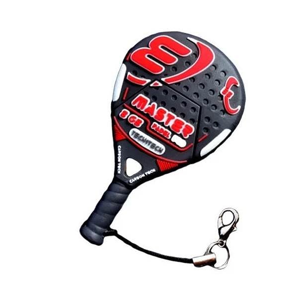 TECH ONE TECH Raqueta padel roja 32 Gb  Memoria USB