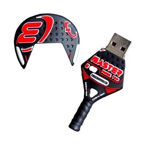 TECH ONE TECH Raqueta padel roja 32 Gb  Memoria USB