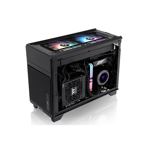 Thermaltake TR100  Caja Mini ITX Acero SPCC USB 32 Negra