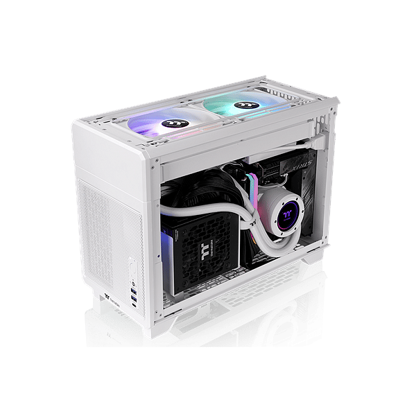Thermaltake TR100 Snow  Caja Mini ITX Acero SPCC USB 32 Blanca