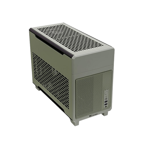 Thermaltake TR100 Matcha Green  Caja Mini ITX Acero SPCC USB 32 Verde