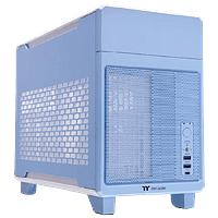 Thermaltake TR100 Hydrangea Blue | Caja Mini ITX Acero SPCC USB 3.2 Azul