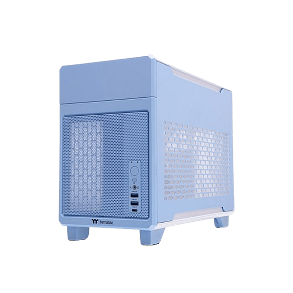 Thermaltake TR100 Hydrangea Blue  Caja Mini ITX Acero SPCC USB 32 Azul