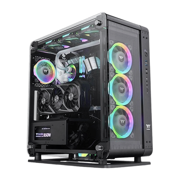 Thermaltake Core P6 TG  Caja ATX PC Mid Tower Cristal Templado USB 32 Negra
