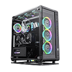 Thermaltake Core P6 TG  Caja ATX PC Mid Tower Cristal Templado USB 32 Negra