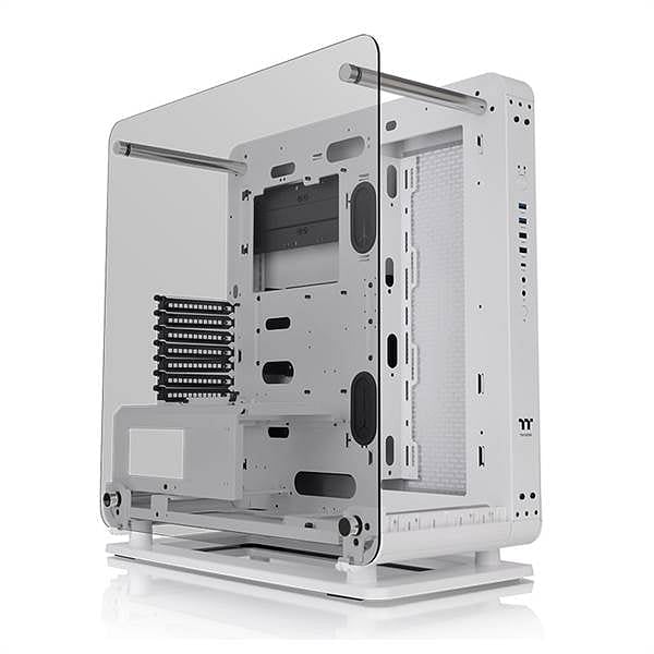Thermaltake Core P6 TG Snow  Caja ATX PC Mid Tower Cristal Templado USB 32 Blanca