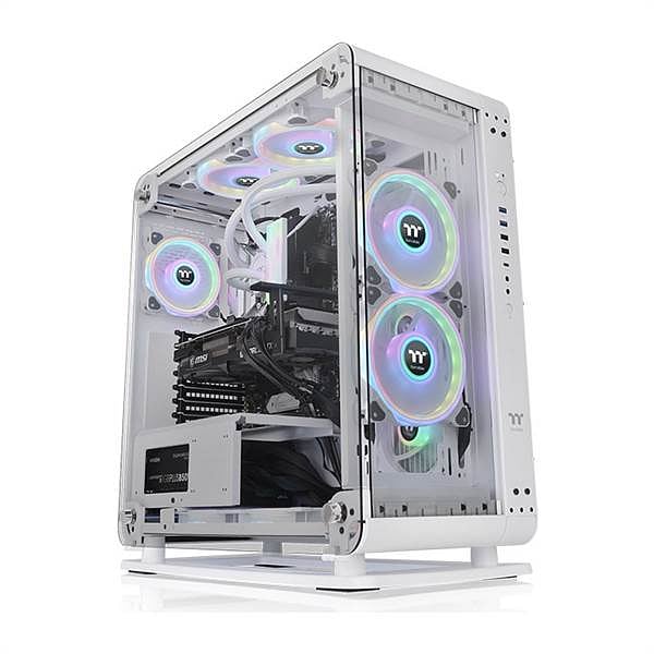 Thermaltake Core P6 TG Snow  Caja ATX PC Mid Tower Cristal Templado USB 32 Blanca