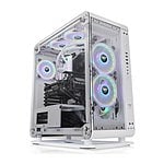 Thermaltake Core P6 TG Snow  Caja ATX PC Mid Tower Cristal Templado USB 32 Blanca