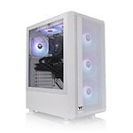 Thermaltake S200 TG Snow ARGB  Caja ATX Cristal Templado Blanca