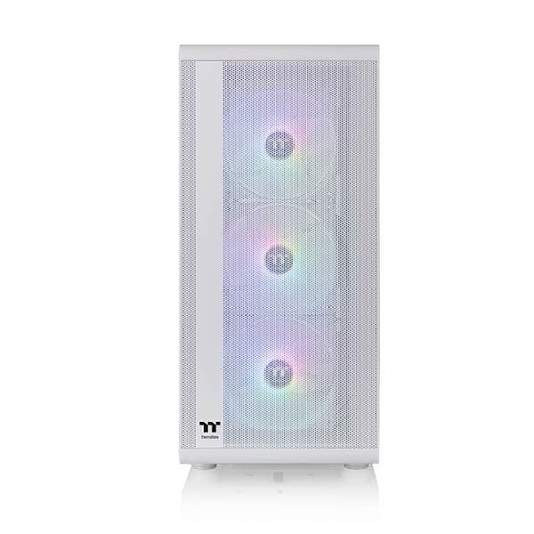 Thermaltake S200 TG Snow ARGB  Caja ATX Cristal Templado Blanca