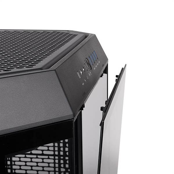 Thermaltake The Tower 600  Caja ATX PC Mid Tower Cristal Templado USB 32 Negra