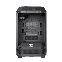 Thermaltake The Tower 250 Black | Caja Mini ITX Cristal Templado USB 3.2 Negra