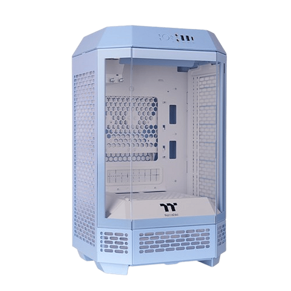 Thermaltake The Tower 250 Hydrangea Blue  Caja Mini ITX Cristal Templado USB 32 Azul