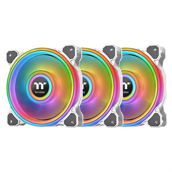 Thermaltake Riing Quad 14 RGB 3UDS Blanco  Pack Ventiladores