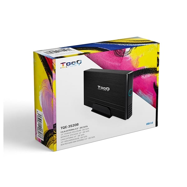 Tooq TQE3520 35 IDESATA a USB 20  Caja HDD