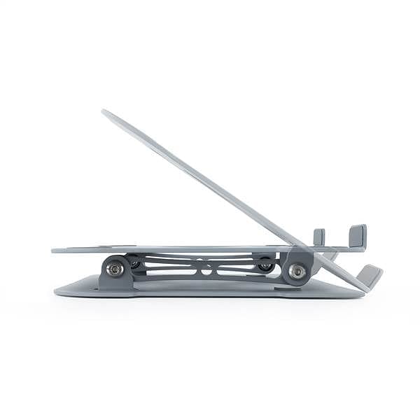 Tooq Soporte Portátil 173 Elevador Ajustable Gris diseño Ergonomico y Plegable