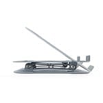 Tooq Soporte Portátil 173 Elevador Ajustable Gris diseño Ergonomico y Plegable