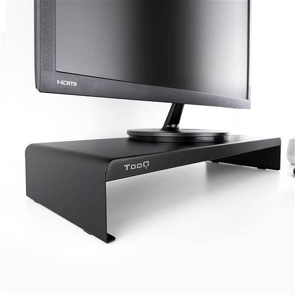 Tooq Soporte Monitor y Portátil Elevador TQMR0121 Negro