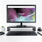 Tooq Soporte Monitor y Portátil Elevador TQMR0121 Negro