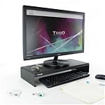 Tooq Soporte Monitor y Portátil Elevador TQMR0121 Negro