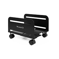 TooQ UMCS0004-B Negro - Soporte con ruedas para PC