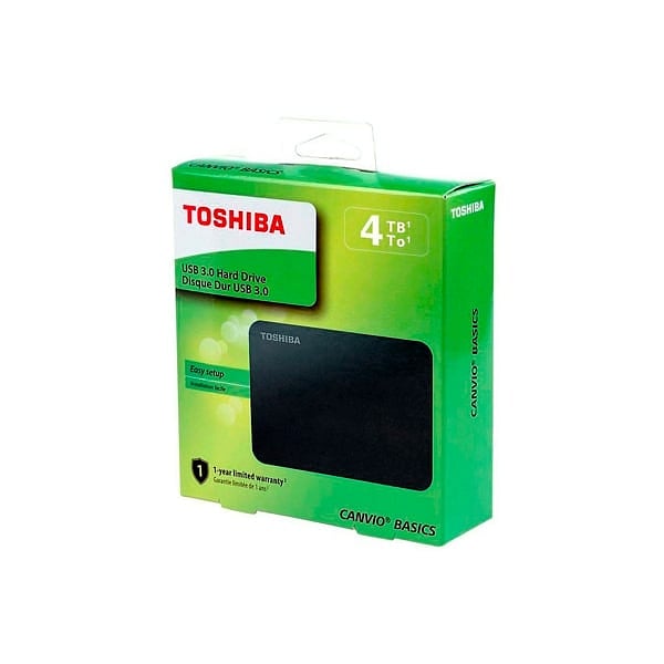 Toshiba Canvio Basics 25 4TB USB 30  Disco Duro Externo