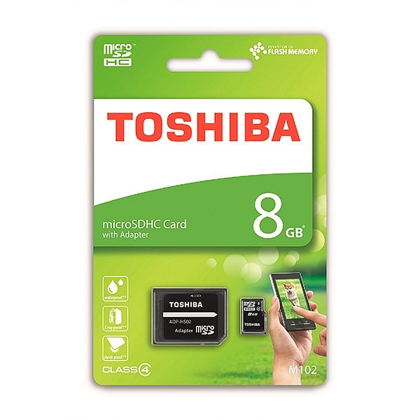 Toshiba High Speed 8GB CL4 cadap  Tarjeta MicroSD