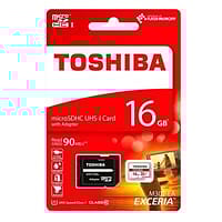 Toshiba Exceria 16GB 48MB/s c/adap - Tarjeta MicroSD
