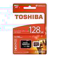 Toshiba Exceria 128GB 48MB/s c/adap - Tarjeta MicroSD