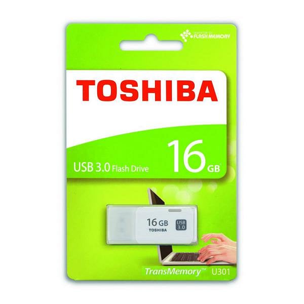 Toshiba TransMemory U301 USB 30 16GB blanca  Pendrive