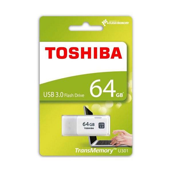 Toshiba TransMemory U301 USB 30 64GB blanca  Pendrive