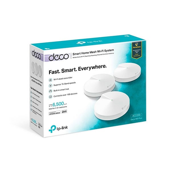 TPLINK Deco M9 AC2200 pack 3   Repetidor
