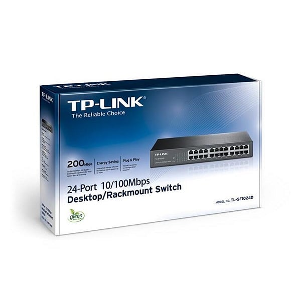 TPLink TLSF1024D 24 Puertos 10100  Switch
