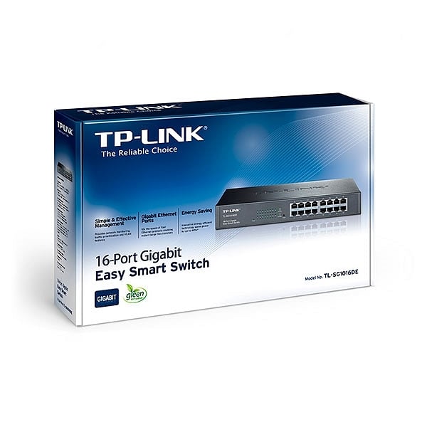 TPLink TLSG1016DE 16 Puertos GBLan VLAN QoS IGMP  Switch