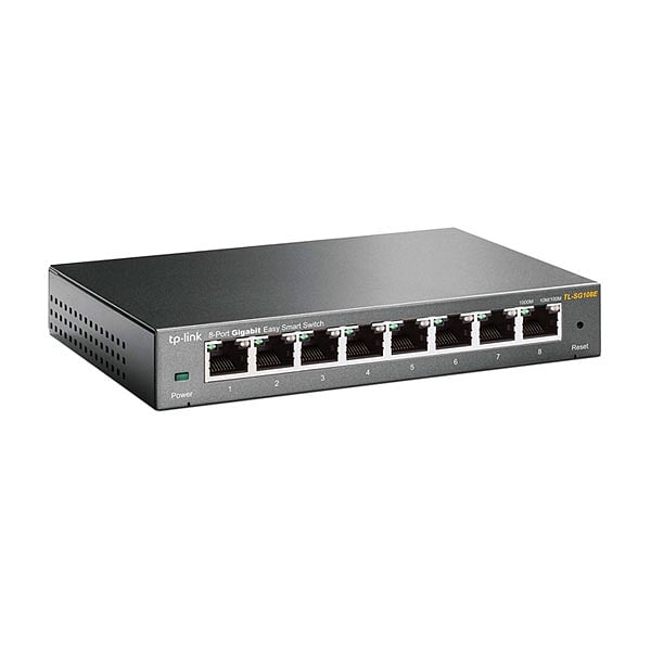 TPLink TLSG108E 8 Puertos GBLan VLAN QoS IGMP  Switch