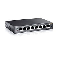 TP-Link SG108PE POE 55W Metálico Semigestionable - Switch