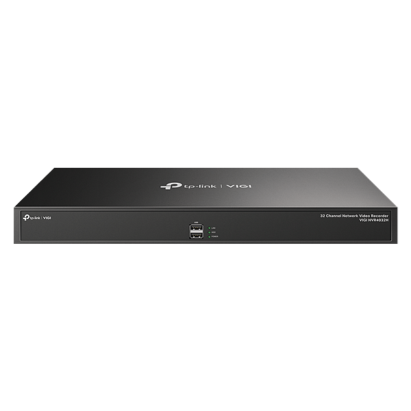 TPLink VIGI NVR4032H  Grabador de vídeo en Red NVR de 32 Canales Resolución 4K y Compresión H265