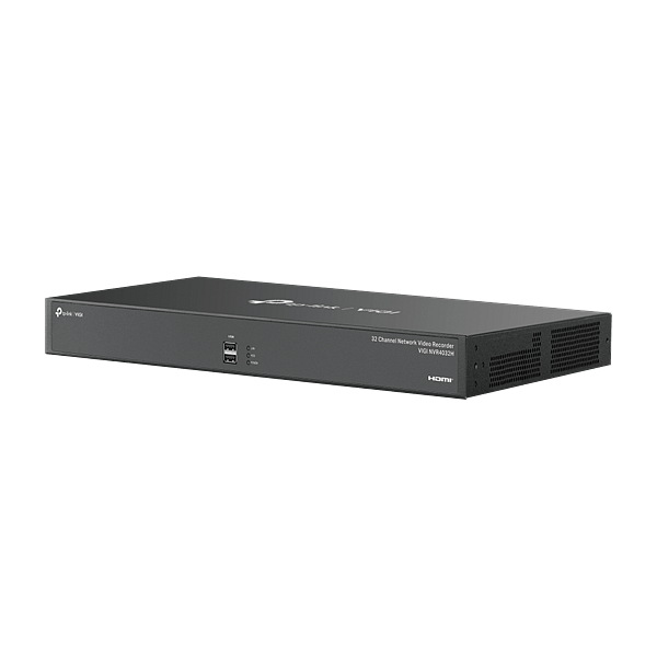 TPLink VIGI NVR4032H  Grabador de vídeo en Red NVR de 32 Canales Resolución 4K y Compresión H265