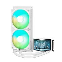TRYX Panorama 280 ARGB | Refrigeración Líquida Blanca Pantalla curva AMOLED 6,5" 
