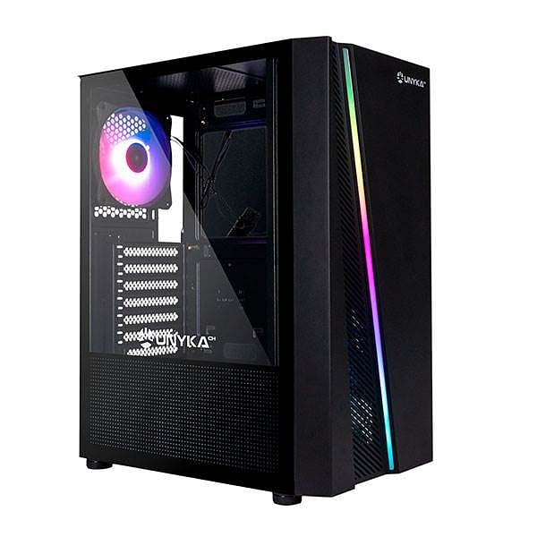 Unyka Glayze Black ATX  Caja