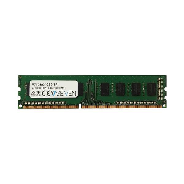 V7 4GB Memoria RAM DDR3 1333MHz CL9 DIMM  15V V7106004GBDSR