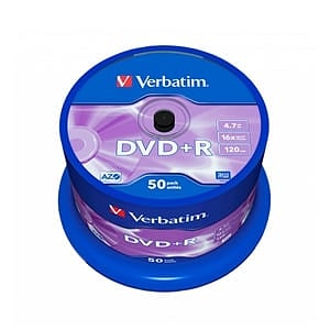 Verbatim DVDR 16x Advanced AZO Bobina 50u 47GB DVD